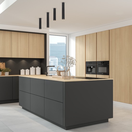 ΣΠΟΤ ΜΑΥΡΟ GENESIS 1XGU10 30CM ΣΠΟΤ ΜΑΥΡΟ GENESIS 1XGU10 30CM