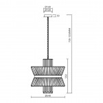 CRYSTAL LIGHT ML0406 ΧΡΩΜΙΟ 12ΦΩΤΑ Ε14