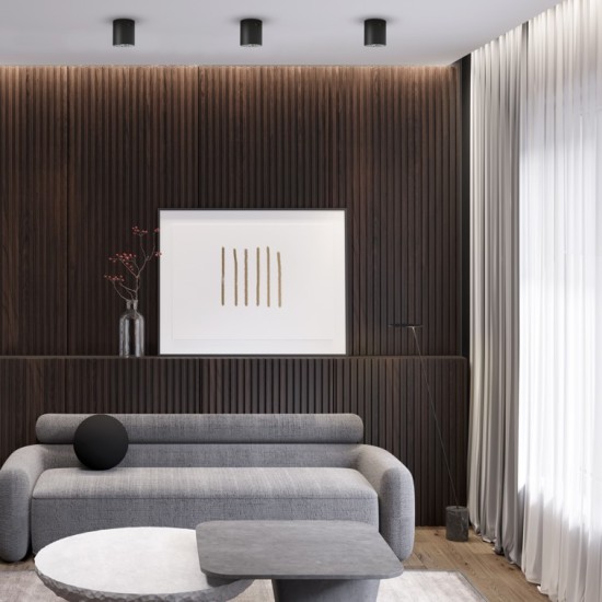 ΣΠΟΤ ΜΑΥΡΟ GEORGE 11cm 1XE27 ΣΠΟΤ ΜΑΥΡΟ GEORGE 11cm 1XE27