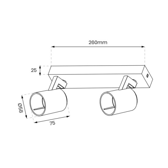 ΣΠΟΤ GU10   ML0678