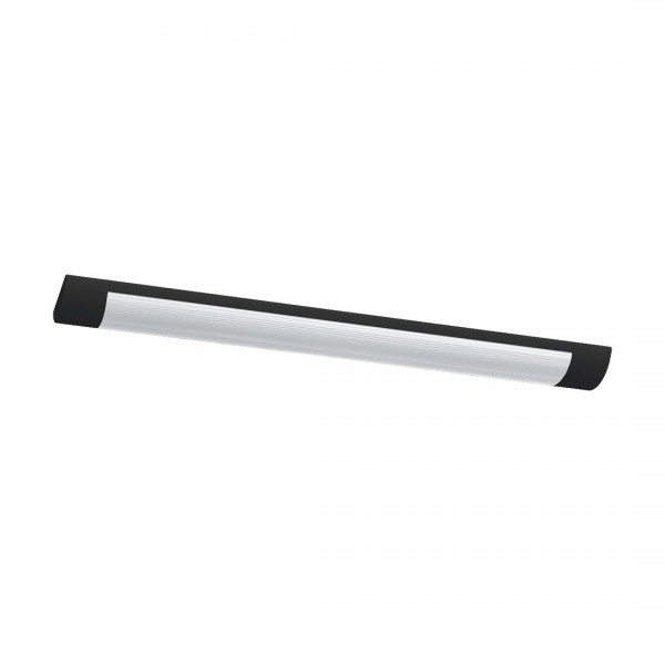 ΦΩΤΙΣΤΙΚΟ ΟΡΟΦΗΣ ΛΩΡΙΔΑ LED BATTEN 18W 60CM 4000K - ΜΑΥΡΟ