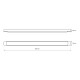 ΦΩΤΙΣΤΙΚΟ ΟΡΟΦΗΣ ΛΩΡΙΔΑ LED BATTEN 27W 90CM 4000K - ΜΑΥΡΟ ΦΩΤΙΣΤΙΚΟ ΟΡΟΦΗΣ ΛΩΡΙΔΑ LED BATTEN 27W 90CM 4000K - ΜΑΥΡΟ