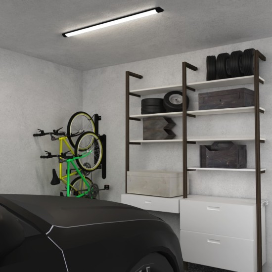 ΦΩΤΙΣΤΙΚΟ ΟΡΟΦΗΣ ΛΩΡΙΔΑ LED BATTEN 36W 120CM 4000K - ΜΑΥΡΟ ΦΩΤΙΣΤΙΚΟ ΟΡΟΦΗΣ ΛΩΡΙΔΑ LED BATTEN 36W 120CM 4000K - ΜΑΥΡΟ