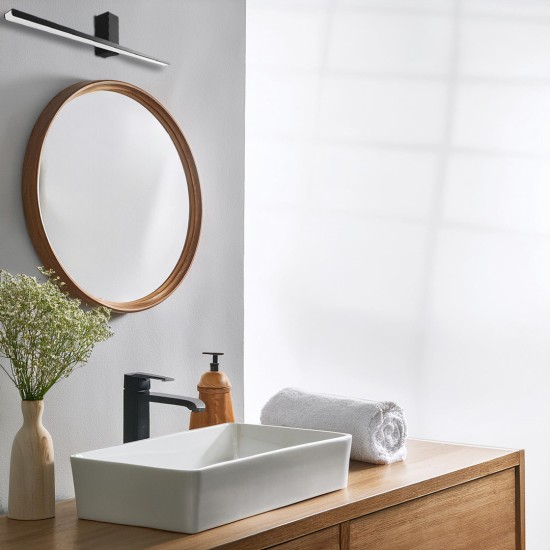 LED ΑΠΛΙΚΑ ARTEMIS ΜΑΥΡΟ 13,8W LED 60CM 4000K IP44