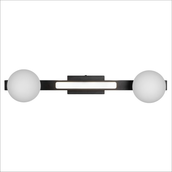 Μαγνητικό Φωτιστικό Οροφής 13W+2xG9 3000/4000K Μαύρο Μαγνητικό Φωτιστικό Οροφής 13W+2xG9 3000/4000K Μαύρο