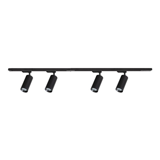ΦΩΤΙΣΤΙΚΟ TRACK MICA ΜΑΥΡΟ 4XGU10 1.5M