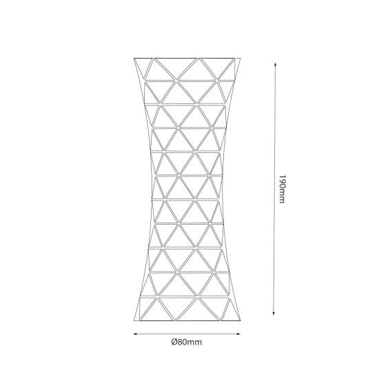 Επιτραπέζια Λάμπα Tower 1W RGBW Night Light