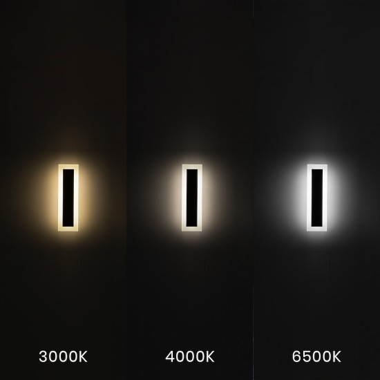 Απλίκα φωτιστικό Wow 10W 3CCT IP54 30cm