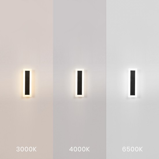 Απλίκα φωτιστικό Wow 10W 3CCT IP54 30cm