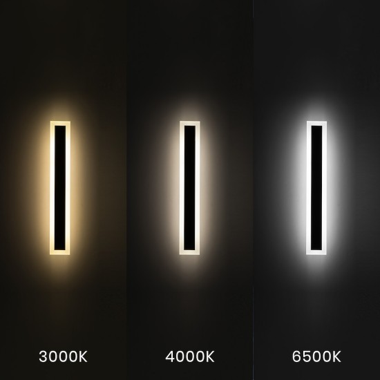 Απλίκα  φωτιστικό Wow 20W 3CCT IP54 60cm