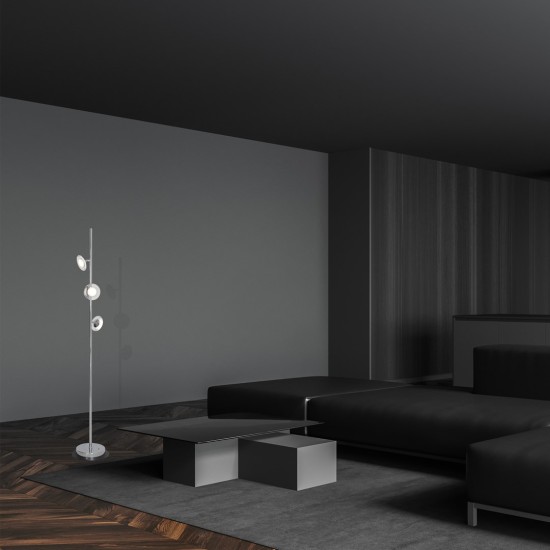 ΦΩΤΙΣΤΙΚΟ ΔΑΠΕΔΟΥ LED ELIPSE ΧΡΩΜΙΟ 15W ΦΩΤΙΣΤΙΚΟ ΔΑΠΕΔΟΥ LED ELIPSE ΧΡΩΜΙΟ 15W