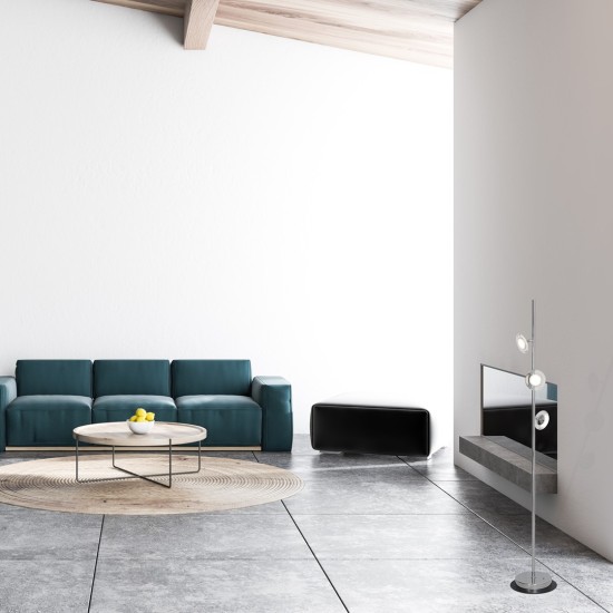 ΦΩΤΙΣΤΙΚΟ ΔΑΠΕΔΟΥ LED ELIPSE ΧΡΩΜΙΟ 15W ΦΩΤΙΣΤΙΚΟ ΔΑΠΕΔΟΥ LED ELIPSE ΧΡΩΜΙΟ 15W