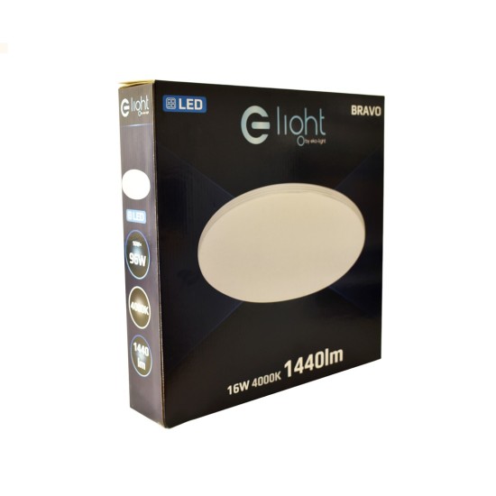 Πλαφονιέρα LED 16W ML4267 Χρώμιο 4000Κ