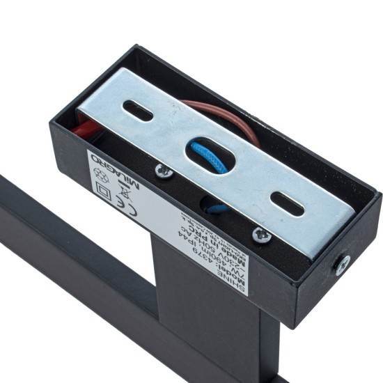 LED ΑΠΛΙΚΑ SHINE ΜΑΥΡΟ 7W LED 30CM 4000K LED ΑΠΛΙΚΑ SHINE ΜΑΥΡΟ 7W LED 30CM 4000K