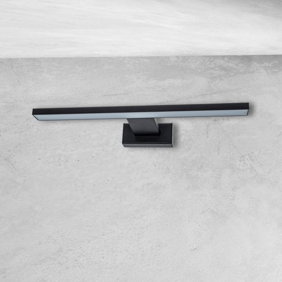 LED ΑΠΛΙΚΑ SHINE ΜΑΥΡΟ 7W LED 30CM 4000K LED ΑΠΛΙΚΑ SHINE ΜΑΥΡΟ 7W LED 30CM 4000K