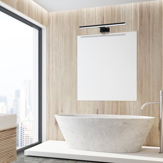 LED ΑΠΛΙΚΑ SHINE ΜΑΥΡΟ 13,8W LED 60CM 4000 LED ΑΠΛΙΚΑ SHINE ΜΑΥΡΟ 13,8W LED 60CM 4000