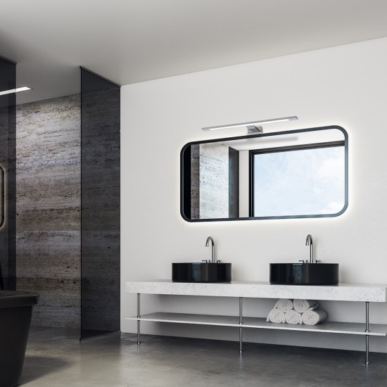 LED ΑΠΛΙΚΑ SHINE ΧΡΩΜΙΟ 12W LED 60CM 4000Κ LED ΑΠΛΙΚΑ SHINE ΧΡΩΜΙΟ 12W LED 60CM 4000Κ