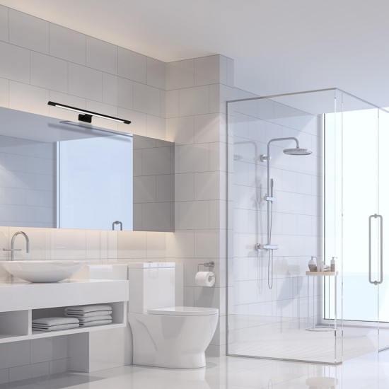 LED ΑΠΛΙΚΑ SHINE ΜΑΥΡΟ 12W LED 60CM 4000 LED ΑΠΛΙΚΑ SHINE ΜΑΥΡΟ 12W LED 60CM 4000