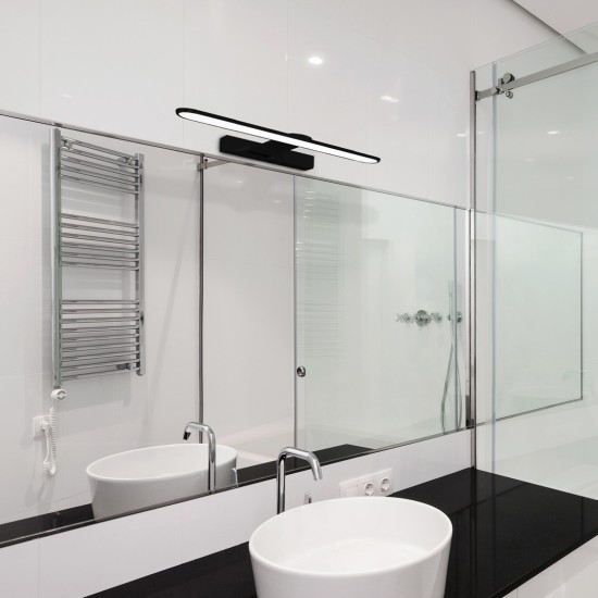 LED ΑΠΛΙΚΑ SPLASH ΜΑΥΡΟ 8W LED 40CM 4000K IP44 LED ΑΠΛΙΚΑ SPLASH ΜΑΥΡΟ 8W LED 40CM 4000K IP44