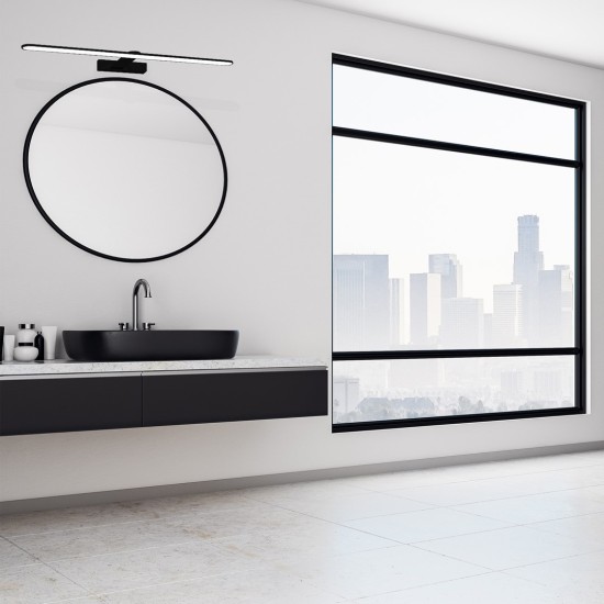 LED ΑΠΛΙΚΑ SPLASH ΜΑΥΡΟ 12W LED 60CM 4000K IP44 LED ΑΠΛΙΚΑ SPLASH ΜΑΥΡΟ 12W LED 60CM 4000K IP44