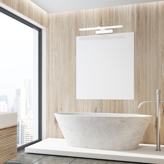 LED ΑΠΛΙΚΑ SPLASH ΛΕΥΚΟ 8W LED 40CM 4000K IP44