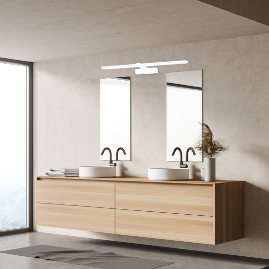 LED ΑΠΛΙΚΑ SPLASH ΛΕΥΚΟ 12W LED 60CM 4000K IP44 LED ΑΠΛΙΚΑ SPLASH ΛΕΥΚΟ 12W LED 60CM 4000K IP44