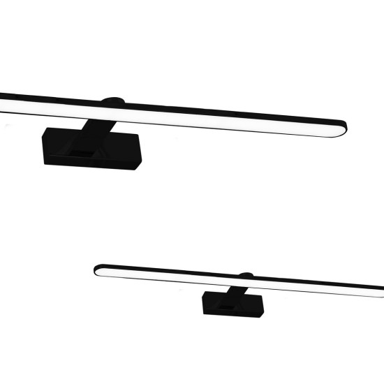 LED ΑΠΛΙΚΑ SPLASH ΜΑΥΡΟ 16W LED 80CM 4000K IP44 LED ΑΠΛΙΚΑ SPLASH ΜΑΥΡΟ 16W LED 80CM 4000K IP44