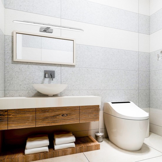 LED ΑΠΛΙΚΑ SPLASH ΧΡΩΜΙΟ 21W LED 100CM 4000K IP44 LED ΑΠΛΙΚΑ SPLASH ΧΡΩΜΙΟ 21W LED 100CM 4000K IP44