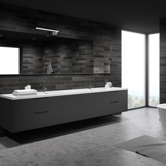 LED ΑΠΛΙΚΑ SHINE ΧΡΩΜΙΟ 11W LED 45CM 4000Κ RIGHT LED ΑΠΛΙΚΑ SHINE ΧΡΩΜΙΟ 11W LED 45CM 4000Κ RIGHT