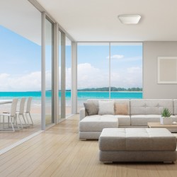 Πλαφονιέρα LED 19W GREG ΛΕΥΚΟ 4000Κ