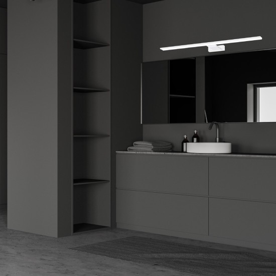 LED ΑΠΛΙΚΑ SHINE ΛΕΥΚΟ 15W LED 80CM 4000 LED ΑΠΛΙΚΑ SHINE ΛΕΥΚΟ 15W LED 80CM 4000