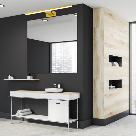 LED ΑΠΛΙΚΑ SHINE ΧΡΥΣΟ 15W LED 80CM 4000 LED ΑΠΛΙΚΑ SHINE ΧΡΥΣΟ 15W LED 80CM 4000