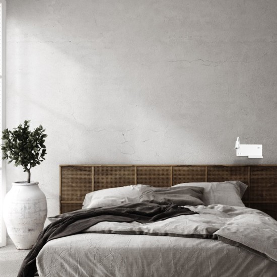 Απλίκα Ξενοδοχείου 4W+5W+2W+USB ΛΕΥΚΟ 4000Κ Απλίκα Ξενοδοχείου 4W+5W+2W+USB ΛΕΥΚΟ 4000Κ