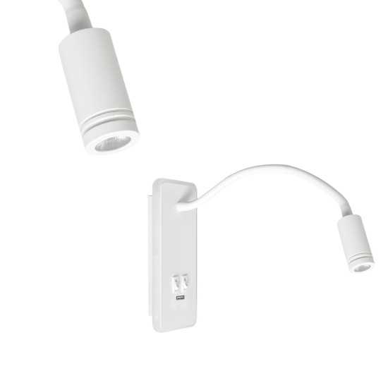 Απλίκα Ξενοδοχείου 8W + 2W ΛΕΥΚΗ 4000Κ Απλίκα Ξενοδοχείου 8W + 2W ΛΕΥΚΗ 4000Κ