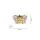 Απλίκα κρυστάλλινη ML6939 Χρυσό