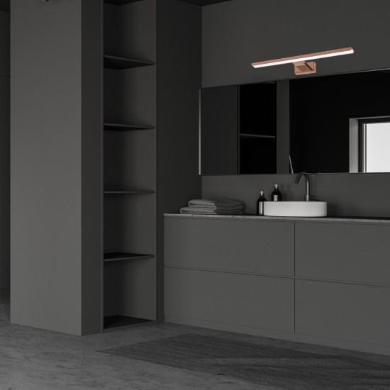 LED ΑΠΛΙΚΑ SHINE ΧΑΛΚΟΣ 13,8W LED 60CM 4000Κ LED ΑΠΛΙΚΑ SHINE ΧΑΛΚΟΣ 13,8W LED 60CM 4000Κ