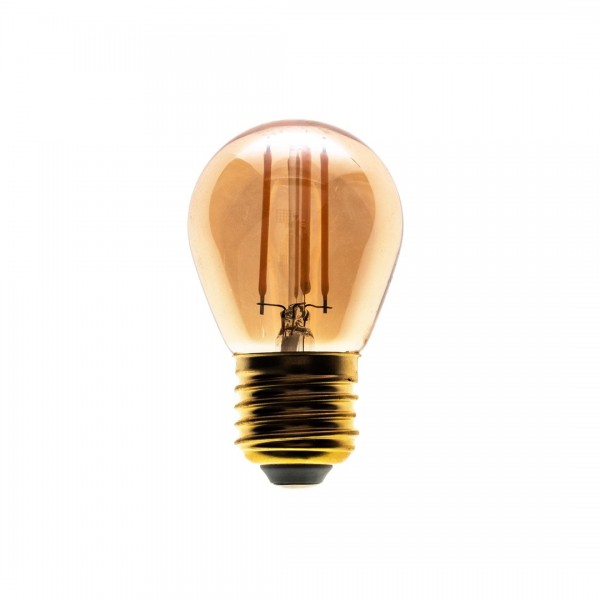 FILAMENT BULB 4W G45 E27 Κεχριμπάρι 2700K