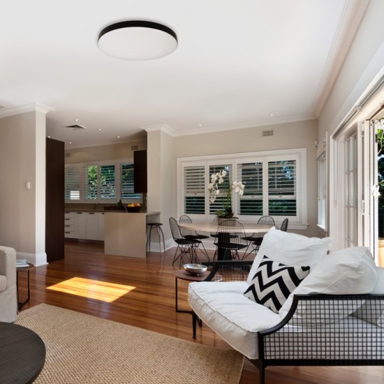 Πλαφονιέρα LED 13W MAYA ΜΑΥΡΟ IP44 4000Κ Πλαφονιέρα LED 13W MAYA ΜΑΥΡΟ IP44 4000Κ