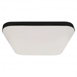 Πλαφονιέρα LED 16W NEMO ΜΑΥΡΟ IP44 4000Κ