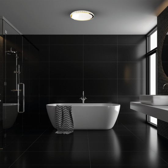 Πλαφονιέρα LED 50W ML8131 ΧΡΥΣΟ