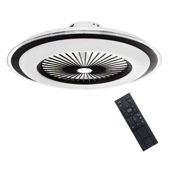 Ανεμιστήρας Οροφής LED 48W ZEPHYR BLACK Ανεμιστήρας Οροφής LED 48W ZEPHYR BLACK