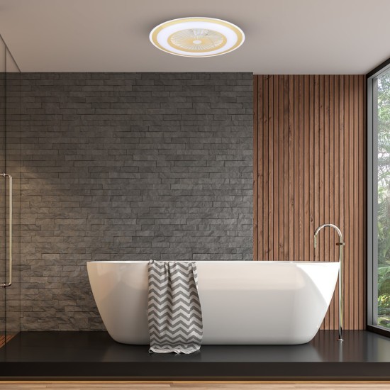 Ανεμιστήρας Οροφής LED 48W ZEPHYR ΧΡΥΣΟ Ανεμιστήρας Οροφής LED 48W ZEPHYR ΧΡΥΣΟ