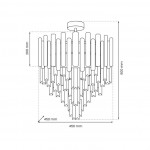 CRYSTAL LIGHT ML8806 9 ΦΩΤΑ Ε14