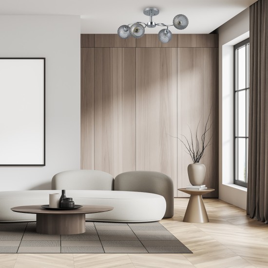 Φωτιστικό οροφής OAKLAND 4xE27