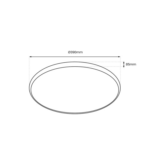 Πλαφονιέρα LED RGB 36W ML9965 ΜΕ ΤΗΛΕΧΕΙΡΙΣΤΗΡΙΟ