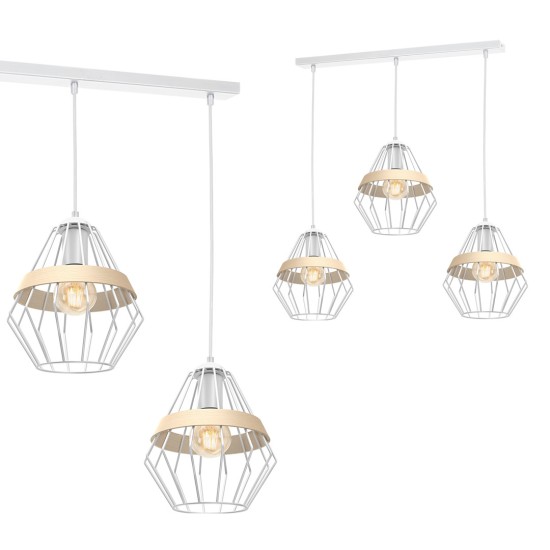 ΚΡΕΜΑΣΤΟ ΦΩΤΙΣΤΙΚΟ CLIFF WHITE 3XE27