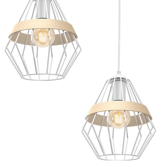 ΚΡΕΜΑΣΤΟ ΦΩΤΙΣΤΙΚΟ CLIFF WHITE 3XE27