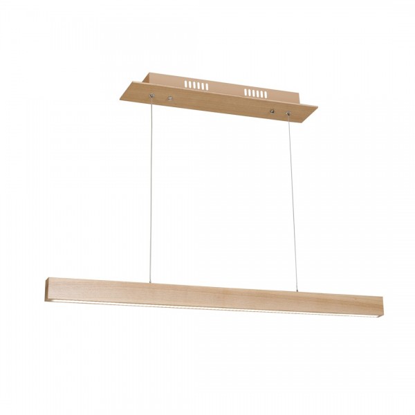 LED ΚΡΕΜΑΣΤO ΦΩΤΙΣΤΙΚΟ ΞΥΛΙΝΟ TIMBER 18W 