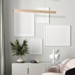 LED ΚΡΕΜΑΣΤO ΦΩΤΙΣΤΙΚΟ ΞΥΛΙΝΟ TIMBER 18W 