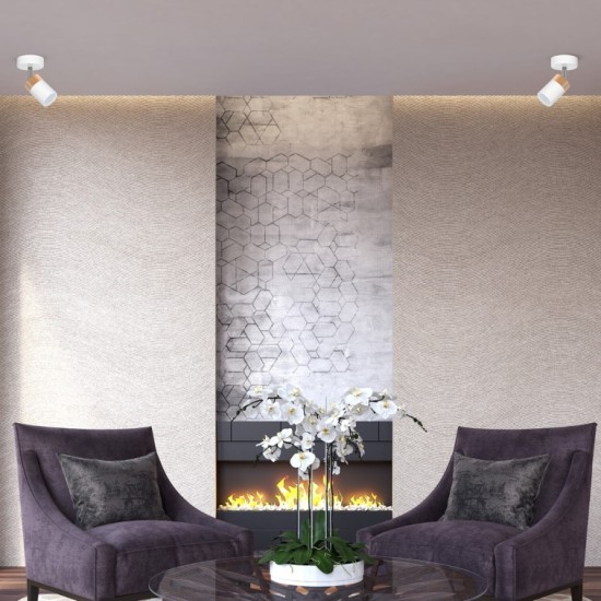 ΣΠΟΤ ΛΕΥΚΟ/ΞΥΛΟ JOKER GU10 MLP6299 ΣΠΟΤ ΛΕΥΚΟ/ΞΥΛΟ JOKER GU10 MLP6299